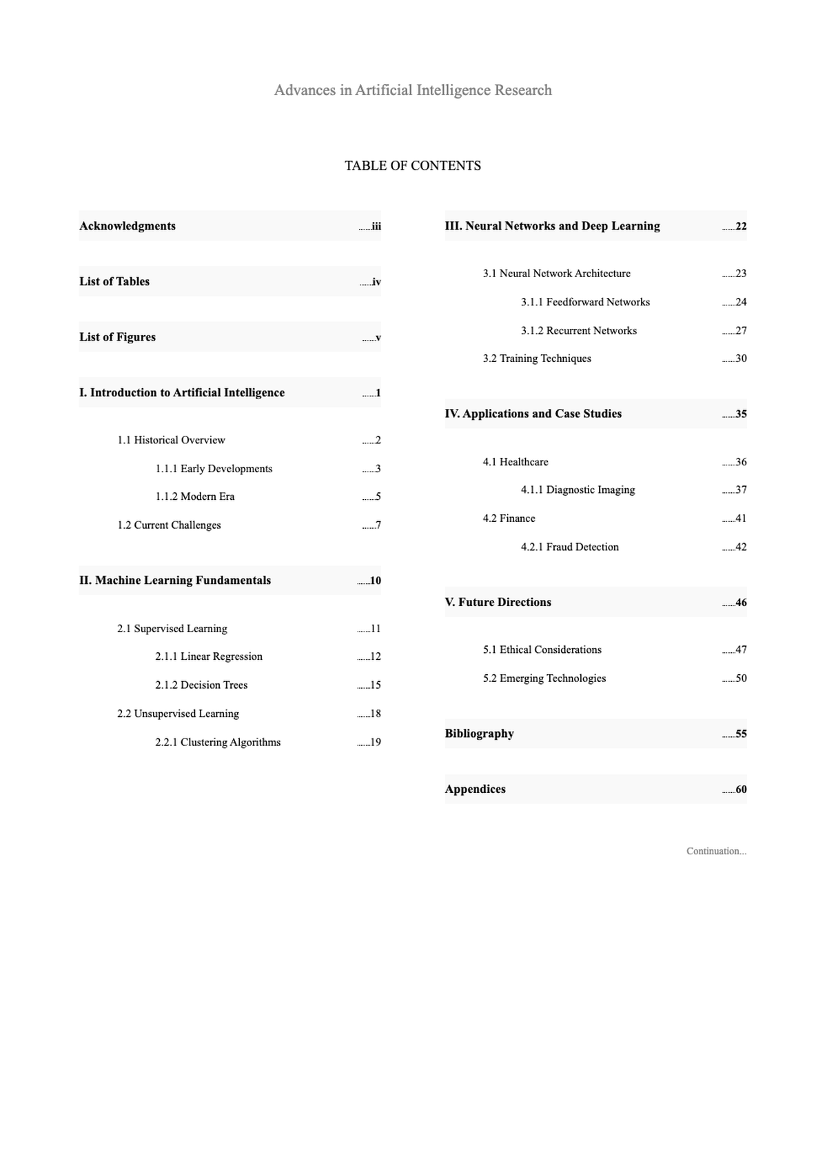 Sample academic thesis table of contents with chapters and page numbers_variant_3